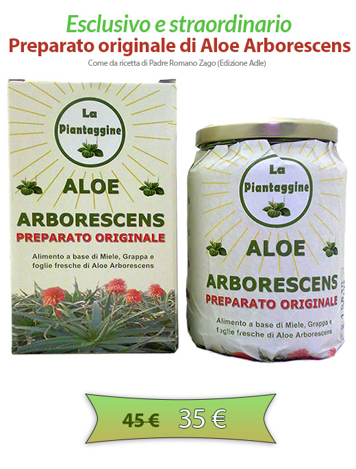 Preparato di Aloe Arborescens originale