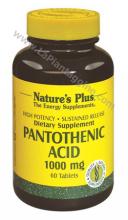 Vitamina B Acido Pantotenico 1000