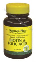 Vitamina B Biotina con acido folico