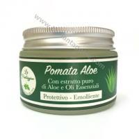Prodotti a base di Aloe Pomata Aloe con tea tree, lavanda e camomilla LA PIANTAGGINE
