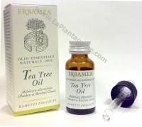 Olii Essenziali per Aromaterapia Erbamea - olio essenziale di Tea Tree Oil melaleuca