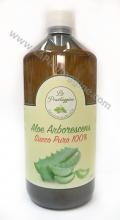 Aloe Arborescens Succo Aloe Arborescens puro al 100% 1 litro La Piantaggine