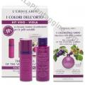 Creme per viso - Kit Viso Riconfortante Viola I Colori dell Orto L ERBOLARIO